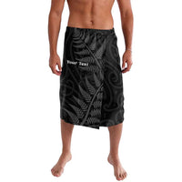 Personalised New Zealand Chur Bro Lavalava Maori Koru With Silver Fern