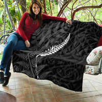 New Zealand Chur Bro Quilt Maori Koru With Silver Fern LT05 - Polynesian Pride