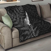 New Zealand Chur Bro Quilt Maori Koru With Silver Fern LT05 - Polynesian Pride