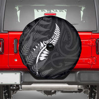 New Zealand Chur Bro Spare Tire Cover Maori Koru With Silver Fern LT05 - Polynesian Pride