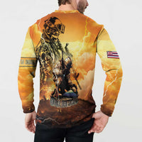 Hawaii Memorial Day Button Sweatshirt Remember Their Sacrifice