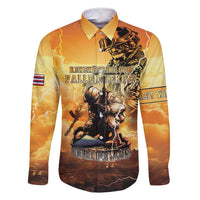 Hawaii Memorial Day Family Matching Long Sleeve Bodycon Dress and Hawaiian Shirt Remember Their Sacrifice