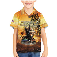 Hawaii Memorial Day Family Matching Mermaid Dress and Hawaiian Shirt Remember Their Sacrifice