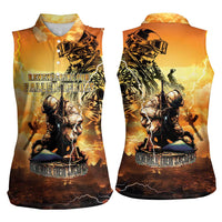 Hawaii Memorial Day Women Sleeveless Polo Shirt Remember Their Sacrifice