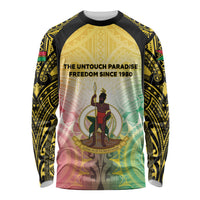 Vanuatu Independence Day Long Sleeve Shirt The Untouched Paradise