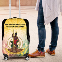 Vanuatu Independence Day Luggage Cover The Untouched Paradise