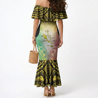 Vanuatu Independence Day Mermaid Dress The Untouched Paradise LT05 - Polynesian Pride