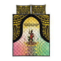 Vanuatu Independence Day Quilt Bed Set The Untouched Paradise