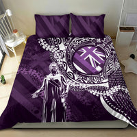 Hawaii Queen Liliuokalani Bedding Set Hawaiian Maile Lei Flag Style LT05 - Polynesian Pride