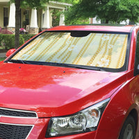 Hawaii Queen Liliuokalani Auto Sun Shade Gold Lei Pua Kalaunu LT05 - Polynesian Pride