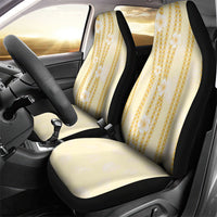 Hawaii Queen Liliuokalani Car Seat Cover Gold Lei Pua Kalaunu LT05 - Polynesian Pride