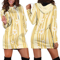 Hawaii Queen Liliuokalani Hoodie Dress Gold Lei Pua Kalaunu LT05 - Polynesian Pride