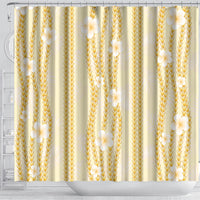 Hawaii Queen Liliuokalani Shower Curtain Gold Lei Pua Kalaunu LT05 - Polynesian Pride