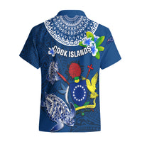Cook Islands Pukapuka Hawaiian Shirt Coat Of Arms Plumeria Polynesian Turtle LT05 - Polynesian Pride