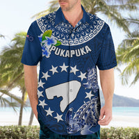 Cook Islands Pukapuka Hawaiian Shirt Coat Of Arms Plumeria Polynesian Turtle LT05 - Polynesian Pride
