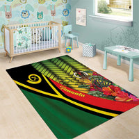 Vanuatu Constitution Day Area Rug Long Live Vanuatu - Polynesian Pride