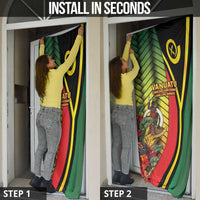 Vanuatu Constitution Day Door Cover Long Live Vanuatu - Polynesian Pride