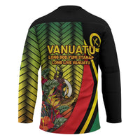 Vanuatu Constitution Day Hockey Jersey Long Live Vanuatu - Polynesian Pride