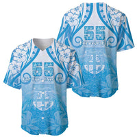 Fiji Day Baseball Jersey 55th Anniversary Forever Fiji - Polynesian Pride