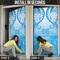 Fiji Day Door Cover 55th Anniversary Forever Fiji - Polynesian Pride