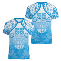 Fiji Day Women V-Neck T-Shirt 55th Anniversary Forever Fiji - Polynesian Pride