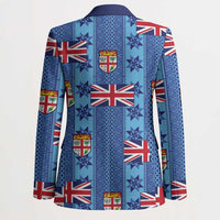Fiji Masi Tapa Blazer Coat Of Arms - Polynesian Pride