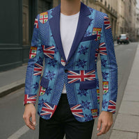 Fiji Masi Tapa Blazer Coat Of Arms - Polynesian Pride