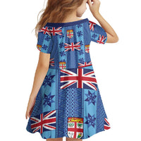 Fiji Masi Tapa Family Matching Off Shoulder Maxi Dress and Hawaiian Shirt Coat Of Arms - Polynesian Pride