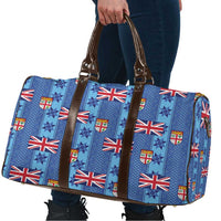 Fiji Masi Tapa Travel Bag Coat Of Arms - Polynesian Pride
