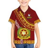 Custom Vavau High School Hawaiian Shirt Tongan Kupesi Pattern LT05 - Polynesian Pride
