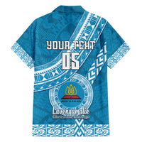 Custom Lavengamalie College Hawaiian Shirt Tongan Kupesi Pattern LT05 - Polynesian Pride