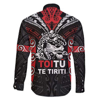 Aotearoa Mana Maori Family Matching Mermaid Dress and Hawaiian Shirt Toitu Te Tiriti