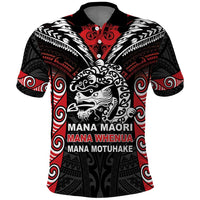 Aotearoa Mana Maori Polo Shirt Toitu Te Tiriti