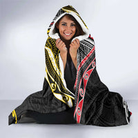 Niue And Aotearoa Hooded Blanket Together For Te Tiriti O Waitangi LT05 - Polynesian Pride