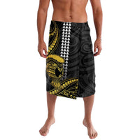 Hawaii Ikaika Warrior Helmet Lavalava Gold Style LT05 Gold - Polynesian Pride