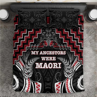 Aotearoa Bedding Set Proud To Be Maori LT05 Red - Polynesian Pride