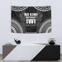 Aotearoa Toitu Te Tiriti Tapestry No Kiwi Without Iwi LT05 - Polynesian Pride