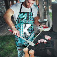 Hawaii Kapolei High School Apron Tribal Tattoo With Hibiscus Flowers LT05 - Polynesian Pride