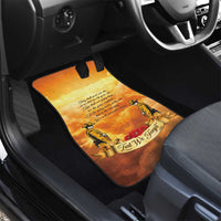 New Zealand And Australia ANZAC Day Car Mats Sinai Palestine Campaign Lest We Forget