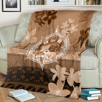 Tonga Emancipation Day Blanket Tongan Kupesi Ngatu Pattern Vintage Style