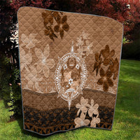 Tonga Emancipation Day Quilt Tongan Kupesi Ngatu Pattern Vintage Style LT05 - Polynesian Pride