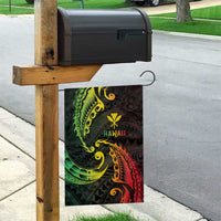 AAPI Heritage Month Garden Flag Kanaka Maoli Polynesian Tribal Wave