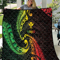 AAPI Heritage Month Quilt Kanaka Maoli Polynesian Tribal Wave