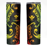 AAPI Heritage Month Skinny Tumbler Kanaka Maoli Polynesian Tribal Wave