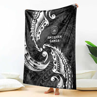 AAPI Heritage Month Blanket American Samoa Polynesian Tribal Wave