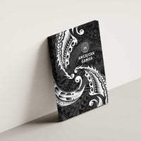 AAPI Heritage Month Canvas Wall Art American Samoa Polynesian Tribal Wave