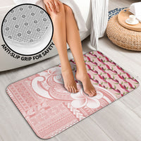 Samoa Teuila Bathroom Set Pink Samoan Siapo Motifs LT05 - Polynesian Pride