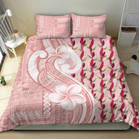 Samoa Teuila Bedding Set Pink Samoan Siapo Motifs LT05 - Polynesian Pride