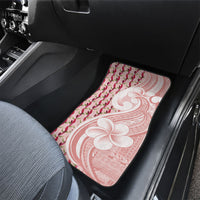 Samoa Teuila Car Mats Pink Samoan Siapo Motifs LT05 - Polynesian Pride