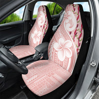 Samoa Teuila Car Seat Cover Pink Samoan Siapo Motifs LT05 - Polynesian Pride
